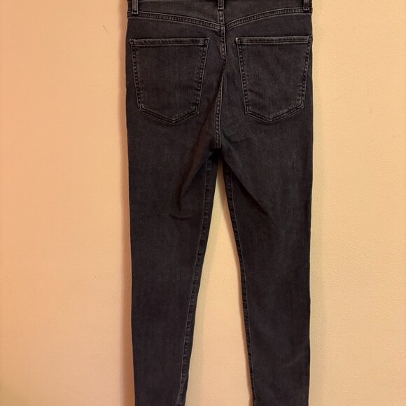 Citizens Of Humanity Olivia High Rise Slim Ankle Jeans Black Size 26 - Picture 2 of 3